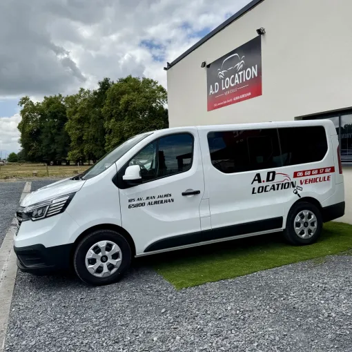 Location minibus 9 places club sportif, Tarbes, A.D Location